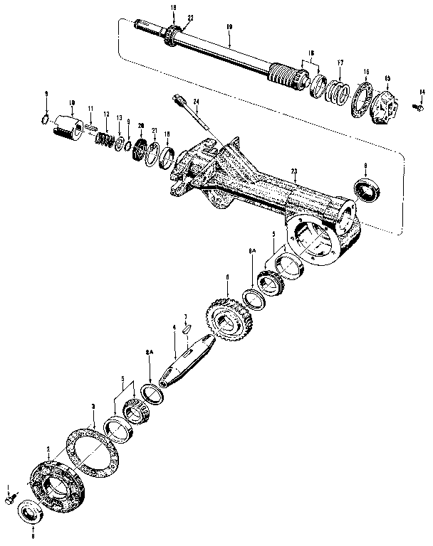 TILLER ATTACHMENT TRANSMISSION ASSEMBLIES