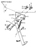 Kickstand attachment