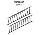 Troybilt 12057 tire chains diagram