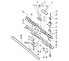Troybilt 34308 cutter bar assembly diagram