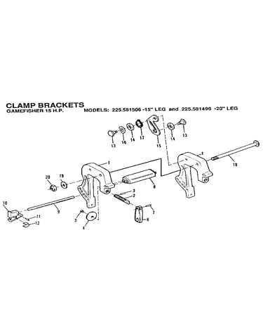 Clamp brackets