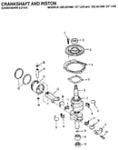 Crankshaft and piston