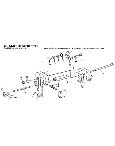 Clamp brackets