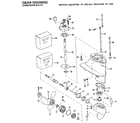 Craftsman 225581986 gear housing diagram