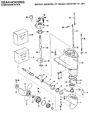 Gear housing
