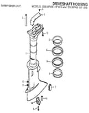 Driveshaft housing