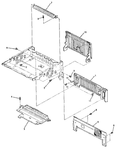 Rear cover