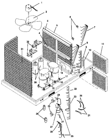 Functional replacement parts-7-1/2 thru 10 ton units