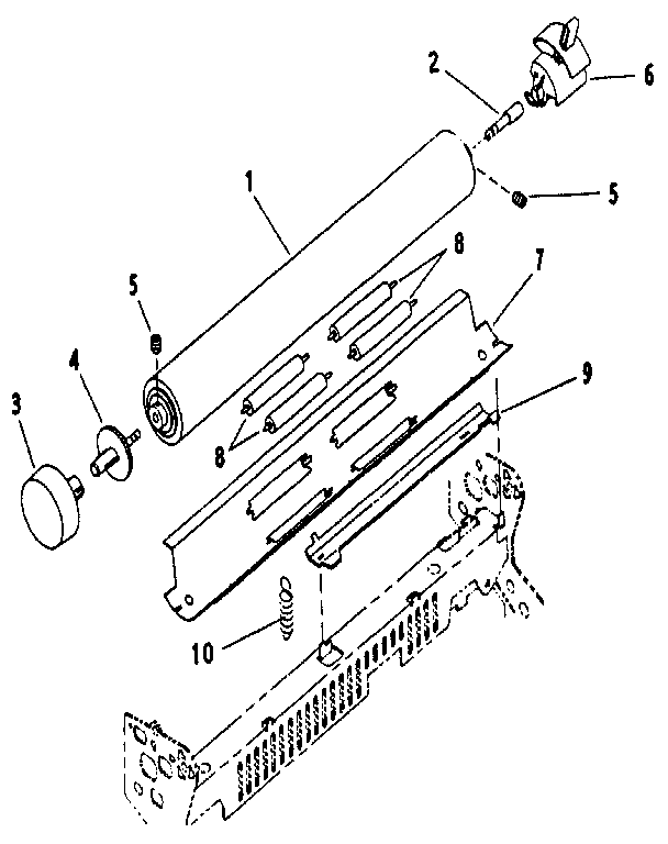 Platen mechanism