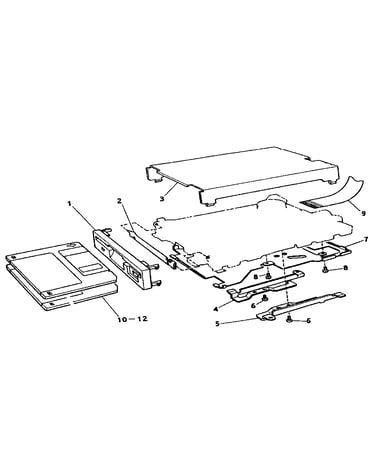 Floppy disk drive assembly