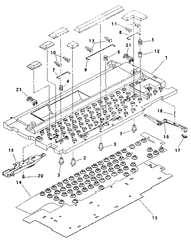 Keyboard mechanism/usa.english