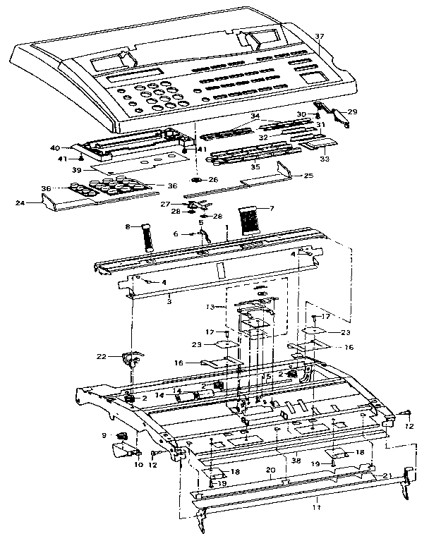 Panel frame (fax680/740m/780mc)