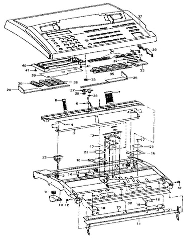 Panel frame (fax680/740m/780mc)