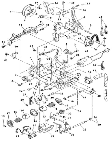 Carrier mechanism