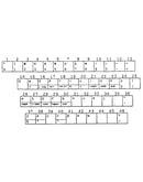Character keys/usa. eng wp-620