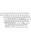 Character keys/usa. eng wp-1150