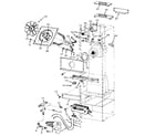 Kenmore 867758140 functional replacement parts diagram