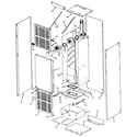 Kenmore 867758150 non-functional replacement parts diagram