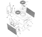 ICP CAA120SNSA functional replacement parts diagram