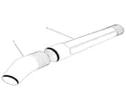 Toro 51575-3900001 & UP blower tube assembly diagram