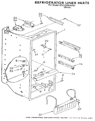 Refrigerator liner