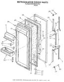 Refrigerator door