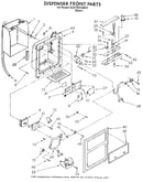 Dispenser front