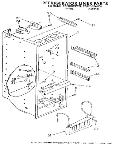 Refrigerator liner
