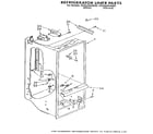 Whirlpool ED22ZRXAW00 refrigerator liner diagram