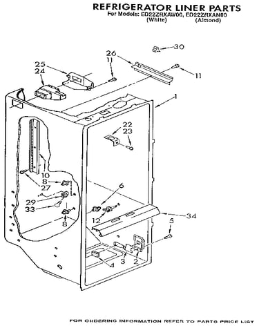 Refrigerator liner
