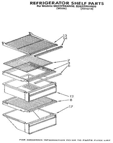 Refrigerator shelf