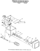 Freezer interior