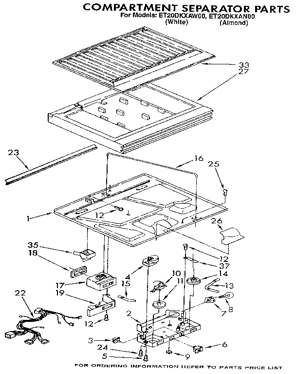 Compartment separator