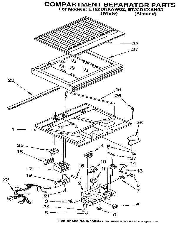 Compartment separator