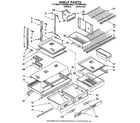 Whirlpool ET22DMXAN02 shelf diagram