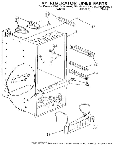 Refrigerator liner