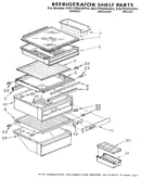 Refrigerator shelf