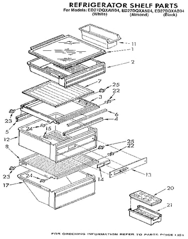 Refrigerator shelf