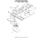 KitchenAid KEBS277YBL2 latch and vent diagram
