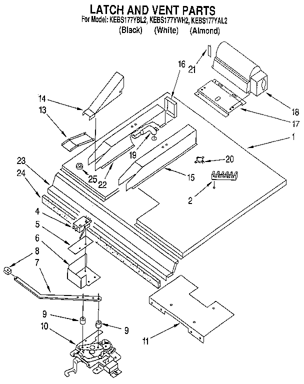 LATCH AND VENT