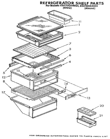 Refrigerator shelf