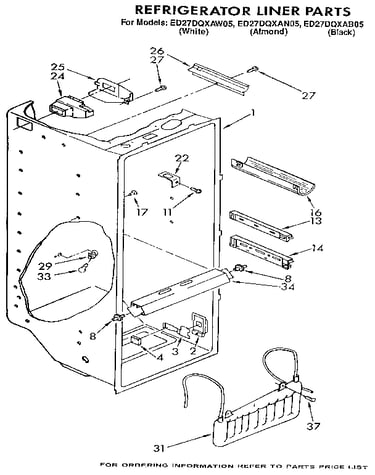 Refrigerator liner
