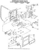Dispenser front