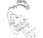 Whirlpool ED25DQXAN00 control parts diagram