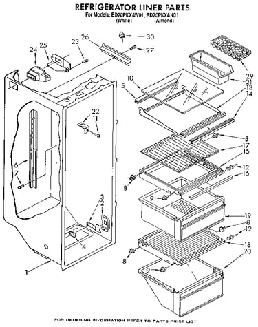 Refrigerator liner
