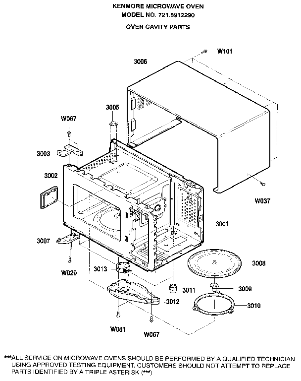 OVEN CAVITY