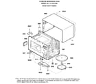 Kenmore 7218912290 oven cavity diagram