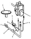 Thermostat and burner
