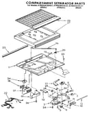 Compartment separator