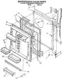 Refrigerator door